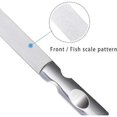 thumbnail image 3 of Stainless steel nail file, double-sided metal buffer nail files, 3 of 5