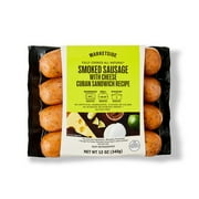 Marketside Cuban Sandwich Recipe Smoked Sausage with Cheese, 12 oz