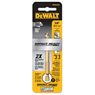 Titanium Impact Drill Bit, 13/64-In. -DD5113