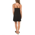 thumbnail image 2 of Hurley Womens Flowy Tank Dress, Black, X-Small, 2 of 2