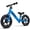 blue, variant on ZIFFY 12'' Balance Bicycle for Kids, Toddler Balance Bike with Air Rubber Tires, Adjustable Seat, Lightweight No Pedal Training Bicycle, Gift Bike for 2-6 Boys Girls, White