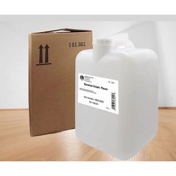 LorAnn Oils Super Strength Bavarian Cream Flavor, 5 Gallon Pail