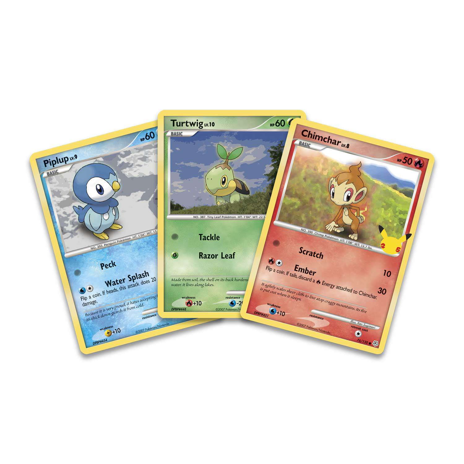 POKEMON 25TH ANNIVERSARY SINNOH PACK