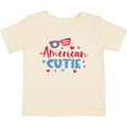 thumbnail image 3 of Inktastic 4th of July American Cutie Red and Blue Stars and Hearts Boys or Girls Baby T-Shirt, 3 of 5
