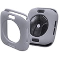 thumbnail image 4 of Ultra Thin Soft TPU Shockproof Bumper Case for iWatch Apple Watch Series 8/7 Light Gray 41mm, 4 of 5