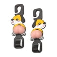 thumbnail image 1 of Gancho para reposacabezas de asientos de coche, colgador para asiento trasero de vehículo, decorativo de PVC, rotación de 360  degree, multifuncional, para Perro, 1 of 8