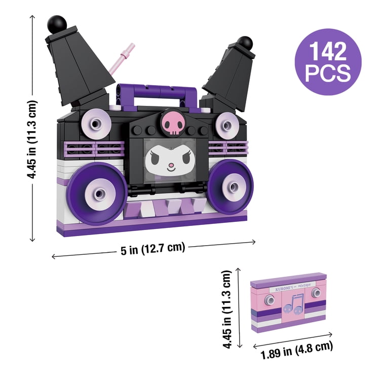 Brickcraft Hello Kitty and Friends Kuromi Boombox Building Kit