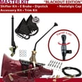 thumbnail image 1 of American Shifter  C4 Shifter Kit Black 12 in. E Brake Cable Clamp Trim Kit Dipstick for F6FF3, 1 of 1