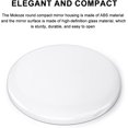thumbnail image 5 of Round Compact Mirror, Portable Mirror 1X/10X Magnifying Double-Sided Handheld Mini Mirror for Wallet Pocket Mirror and Travel Makeup Mirror, Essentials Items Women and Girls (Black), 5 of 5