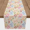 thumbnail image 3 of Creative Products Bright Multi Floral 16 x 90 Cotton Twill Table Runner, 3 of 3