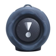 JBL Xtreme 5 - Portable waterproof speaker with massive legendary JBL sound, ambient edge lighting, and a convenient shoulder strap - Blue