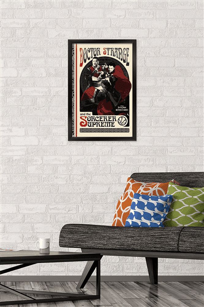 Marvel Doctor Strange in the Multiverse of Madness - Duo Wall Poster, 14.725" x 22.375", Framed