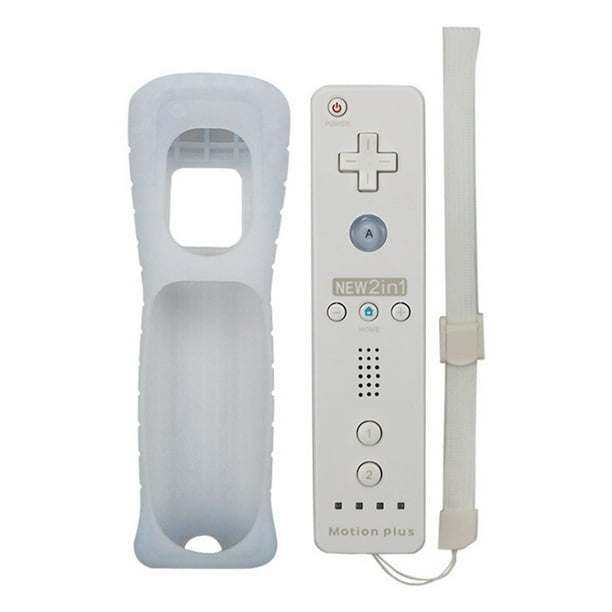 Injueey Controlador para Nintendo Wii Remote Materials Feel Good Gaming No es fácil de romper Control remoto Controles remotos blanco
