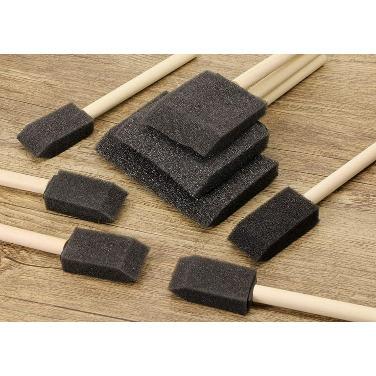8PCS Sponge Brushes for Painting DIY Crafts Foam Paint Brush with