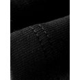 thumbnail image 5 of GRACE & GRANDEUR Women's Plus Size St. Patrick's Day Summer Blouse Pleated Curved Hem Ruffle Sleeve Round Neck Dressy Loose Tops 3X Black, 5 of 6