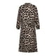 thumbnail image 5 of Vestido largo hasta el tobillo con estampado de leopardo de manga larga suelto con cuello en V para mujer Fridja  yut6305, 5 of 8