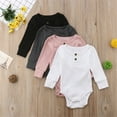 thumbnail image 3 of Liacowi Newborn Boys Girls Knit Baby Clothes Jumpsuit Romper Bodysuit Playsuit Outfits, 3 of 8