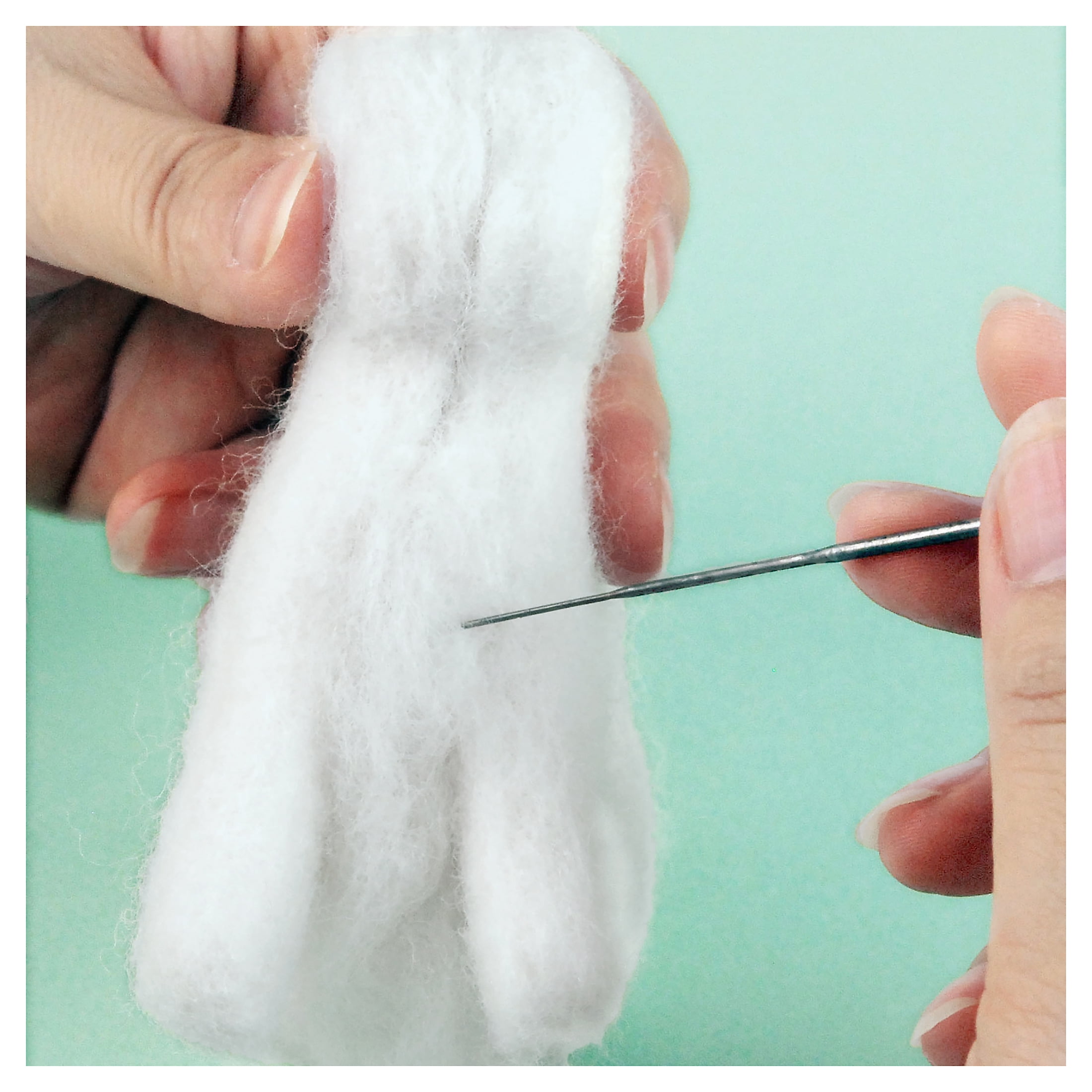 Dimensions Gnome Needle Felting Kit, Wool Roving