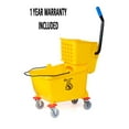thumbnail image 3 of Simpli-Magic Commercial Yellow Mop Bucket With Wringer, 3 of 6
