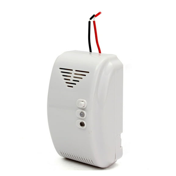 DC12V Gas Detector Sensor High Stability With Automatic Fault Detection Function For Home RV Camper LED Flash Alarm Sound