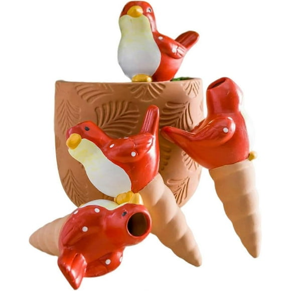 4pcs/set Bird Automatic Plant Self Watering Spikes Garden Home Flower Drip Waterer Tool