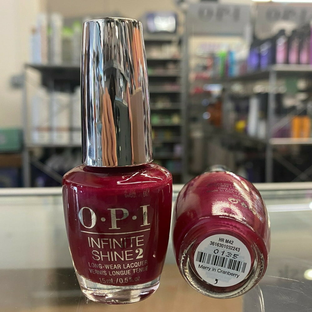 OPI Infinite Shine Holiday Collection Shine Bright M42 Merry in