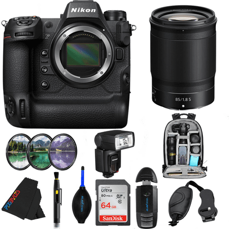 Nikon Z9 Mirrorless Camera (Body Only) - 1669 - PixiBytes Pro Bundle