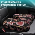 thumbnail image 4 of Premium Floral Pattern Memory Foam Seat Cushion Ergonomic Chair Pad for Office Chair, Car, Airplane & Bleachers Sciatica, Tailbone Hip & Back Pain Relief - Chair Cushion for Long Office Workers., 4 of 5