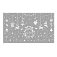 thumbnail image 3 of Neoyler Snowflake Window Clings Christmas Decorations Lights No Adhesive Cling Sticks Glass Cleanly Glass Doors Shop Windows Creates Cozy Festive Mood 12.6In White, 3 of 8