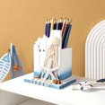 thumbnail image 4 of GOOHOCHY  3 Pcs Small Pen Holder for Desk Container White Covers Office, 4 of 8