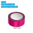 thumbnail image 2 of Uxcell Metallic Washi Tape 15mm x 5m, 4 Pack Art Tapes Washi Self-Adhesive Rose Red, 2 of 5