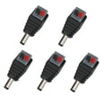 thumbnail image 1 of 5.5x2.1mm DC Male Female Wire Connector No Screws DC Power Plug Adapter, 1 of 6