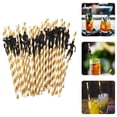 thumbnail image 2 of 36 Pcs Decorative Paper Straws with Funny Muscle Man Cutouts, Unique Party Supplies for Bachelorette Celebrations, Bar Drinks, and Dessert Decorations, 2 of 8