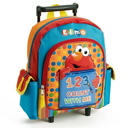 Elmo 123 Roller Backpack