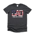 thumbnail image 3 of Patriotic Flag Dad Shirt for Men Funny Man Myth Legend T-Shirt for Dad Dark Gray Heather Shirt Adult X-Large, 3 of 5