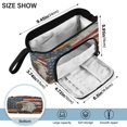thumbnail image 3 of Nylon Fish Mouth Pencil Case with Large Capacity Zipper Pencil Pouch Majestic Bald Eagle Pencil Bag Organizers, 3 of 7