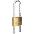 thumbnail image 3 of BRINKS - 50mm Solid Brass Keyed Padlock with Adjustable Shackle - Chrome Plated with Hardened Steel Shackle, (171-50061), 3 of 9