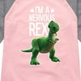 thumbnail image 3 of Toy Story - I'm A Nervous Rex  - Toddler And Youth Girls Raglan Graphic T-Shirt, 3 of 5