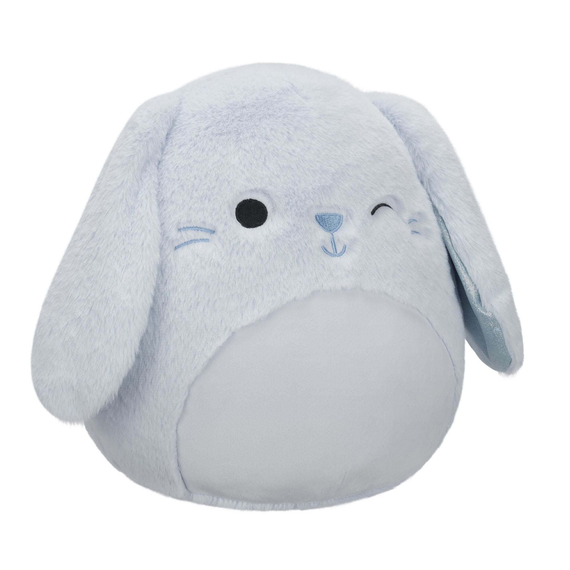 Squishmallows FuzzAMallow Official 12 inch Bastian the Winking Blue Bunny - Child's Ultra Soft Stuffed Plush Toy