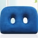 thumbnail image 2 of Billuyoard Cojín Azul Marino Con 2 Orificios Para Un Mejor Soporte Y Comodidad Adecuado Para El Hogar Y La Oficina Decoración del hogar, 2 of 6