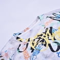 thumbnail image 7 of VNKIDY Mens Graffiti Print Breathable TShirts Short Sleeve Crewneck Casual Streetwear Tees For Summer Daily Wear Yellow XXXXXL, 7 of 7