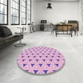 thumbnail image 3 of Ahgly Company Indoor Rectangle Patterned Blossom Pink Area Rugs, 4' x 6', 3 of 6