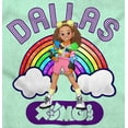 thumbnail image 2 of XOMG POP Rainbow Dallas Cartoon Women's Tee Brisco Brands L, 2 of 3