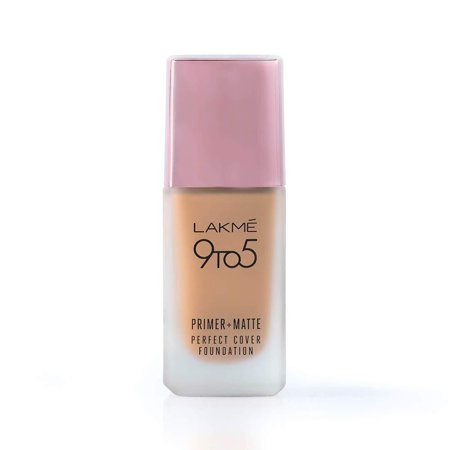 Lakme 9 To 5 Primer + Matte Perfect Cover Foundation 25ml - N200 Neutral Nude