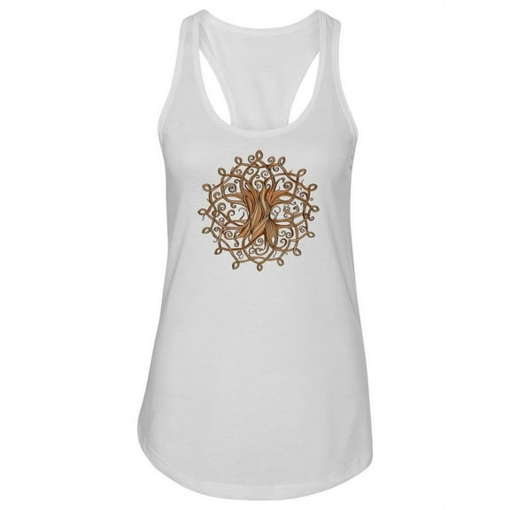 Celtic Tree Design Tank Women -Image by Shutterstock, Female x-Large