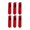 Red, variant on 6pcs Phone Card Ejector Tool With Anti Lost Silicone Protective Case For Various Smartphones Phone Card Eject Pin Needle