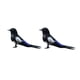 thumbnail image 1 of Plumas Artificiales perfecl Aves Magpie Decoración de Jardín Navidad, 1 of 5