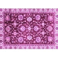thumbnail image 1 of Ahgly Company Indoor Rectangle Oriental Purple Traditional Area Rugs, 6' x 9', 1 of 4
