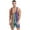 Rainbow, variant on Sxiwei Men's Striped Wrestling Singlet Bodysuit Workout Sportwear Jumpsuit One Piece Swimsuit Hot Pink S