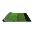 thumbnail image 2 of Ahgly Company Indoor Rectangle Abstract Green Modern Area Rugs, 2' x 5', 2 of 4